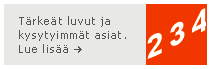T&auml;rke&auml;t luvut